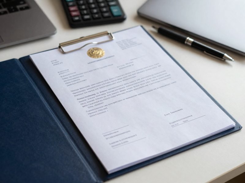 The paperwork moves before the goods do