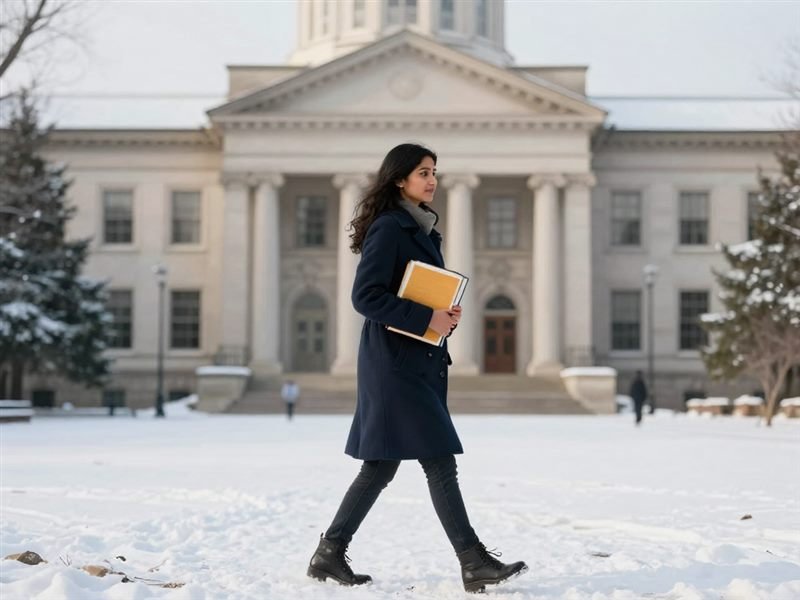 Winter life as an international student