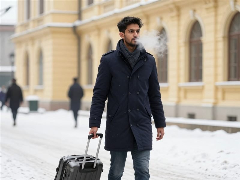 A winter arrival for the academic year