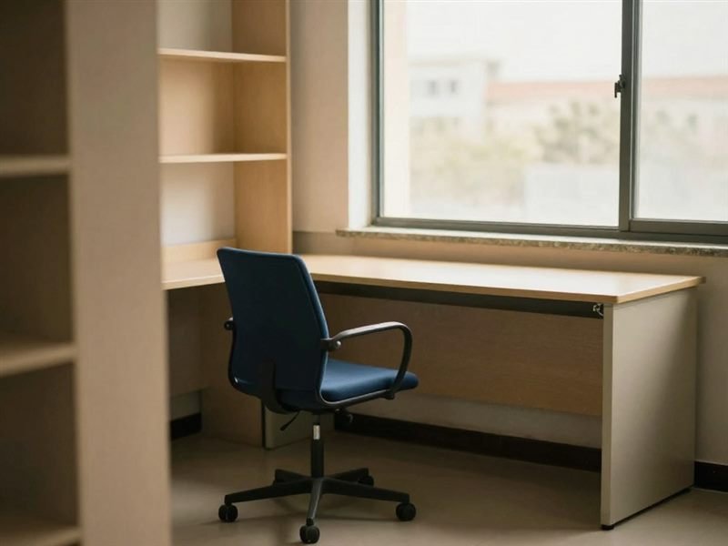 A small office ready to open